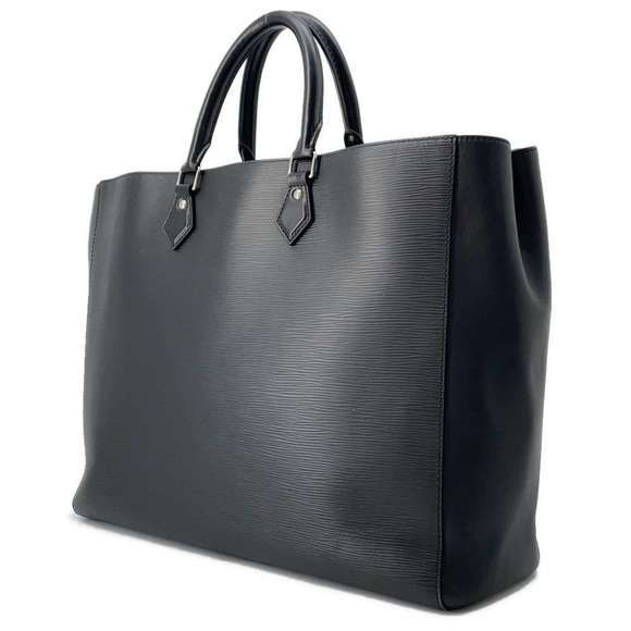 Louis Vuitton Handbags - Louis Vuitton Black Epi Sac Grand Bag Tote Leather